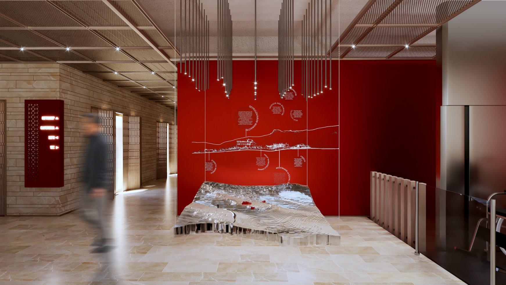 DEYRULZAFARAN MONASTERY VİSİTOR CENTER – INTERİOR RENOVATİON PROJECT                                                                                         