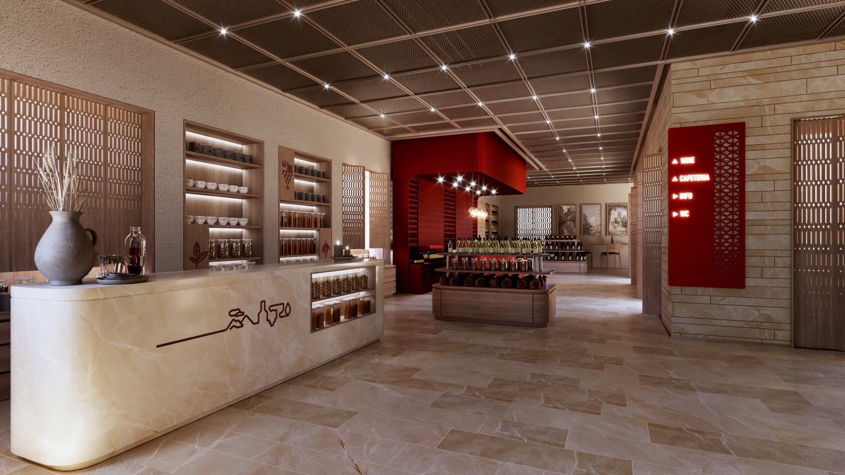 DEYRULZAFARAN MONASTERY VİSİTOR CENTER – INTERİOR RENOVATİON PROJECT                                                                                         